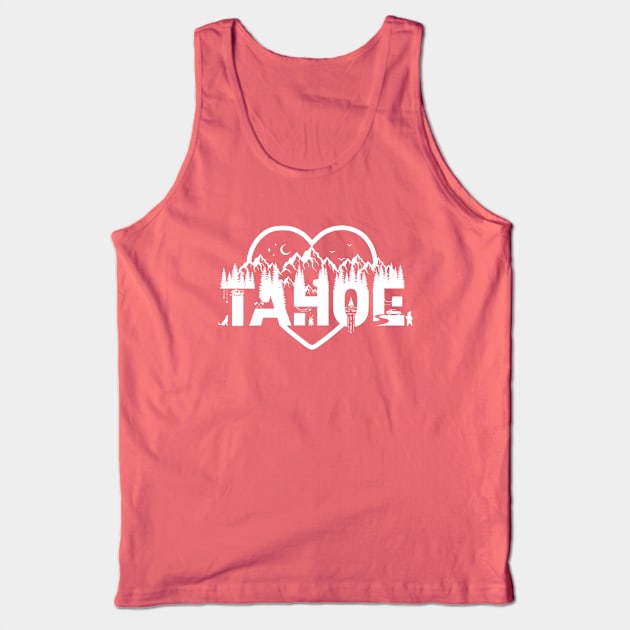 TAHOE LOVE Tank Top by Americo Creative